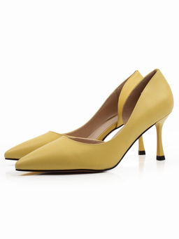 06-HDP1169-32 YELLOW Туфли женские (натуральная кожа)