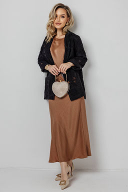 Юбка женская 198/02/Коричневый - Rise фото 4