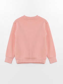 Bisiklet Yaka Bask?l? Uzun Kollu Erkek ?ocuk Sweatshirt - Waikiki фото 2