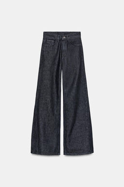 ZW COLLECTION HIGH-WAIST WIDE-LEG JEANS - Zara фото 5