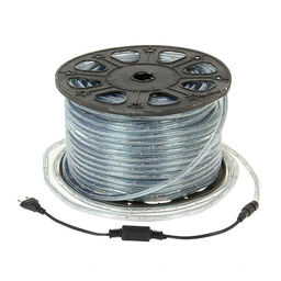 Световой шнур Luazon Lighting 11 мм, IP65, 100 м, 24 LED/м, 220 В, 2W, постоянное свечение, свечение зелёное фото 2