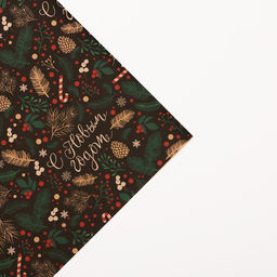 Цена за 10 шт. Бумага упаковочная крафтовая Ветви, 50 70 см - Дарите счастье фото 3