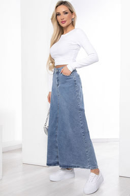 Юбка Антэлия (синяя) Ю8698 - Lt collection фото 6