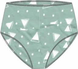 ALMANDO MELADO Трусы женские "MAXI SLIP" Цвет:светло-зеленый