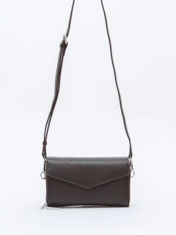 Сумка 1128CH coffee Polina&Eiterou