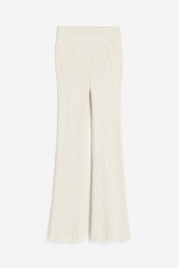 Pantalon acampanado en punto de canale - H&m фото 6
