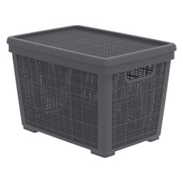 Корзинка "Лен" 22л 400*284*264 мм с кр. АП 452, АП 479