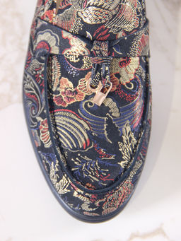 Лоферы 170.2614bl.Черный феникс