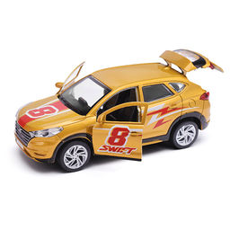 Машина металл Hyundai Tucson спорт длина 12 см, двери, багаж., инерционная