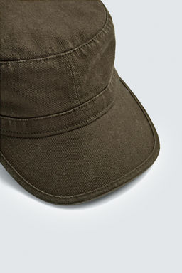 GORRA ALGOD?N LAVADO / Marr?n