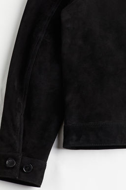 Chaqueta de ante Slim Fit - H&m фото 7