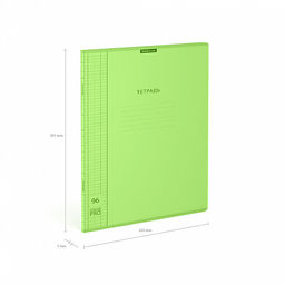 Цена за 3 шт. Тетрадь общая ученическая с пластиковой обложкой на скобе ErichKrause Классика CoverPrо fizzy, Neon, розовый, А4, 96 листов, клетка  фото 4