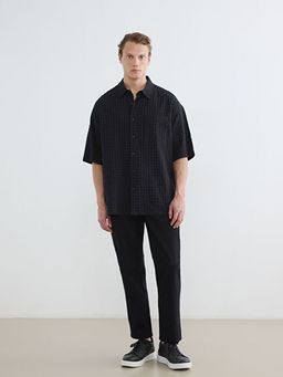 Рубашка мужская Regular Fit текстурная