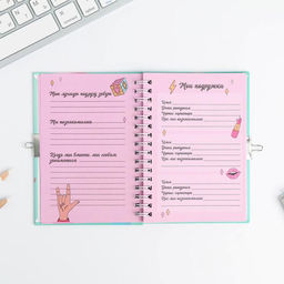 Анкета в твердой обложке на замочке Анкета енотик, А6 40 л - Artfox фото 18