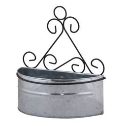Заготовка для декорирования Love2art MG-009 кашпо оцинкованный металл 24 х 11 х 10 см СК/Распродажа 24х11х10настенное