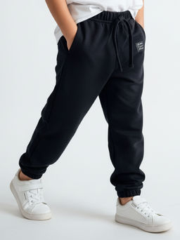 Спортивные штаны на резинке 22-0517 черный|зеленый - Mini maxi фото 17