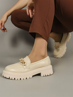 Лоферы женские/ Броги K-S-2226-3 Beige - Piniolo фото 4