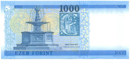 1000 форинтов 2025 года Венгрия