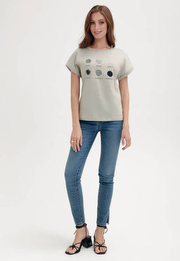 CONTE Футболка женская LD 1217 pistachio