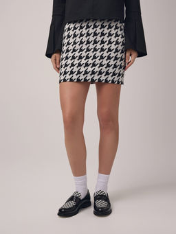 CONTE LU 2816 Юбка женская dogtooth - Conte elegant фото 4