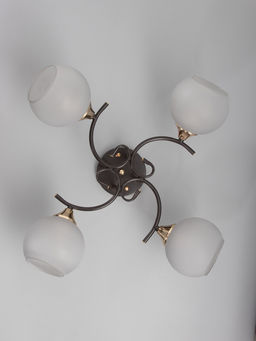 Люстра «Севиль» 2094/4, 4×60 Вт, Е27, 53×24 см, кофе/золото