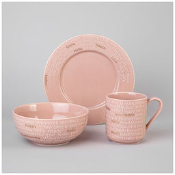 НАБОР ДЛЯ ЗАВТРАКА LEFARD GOOD MORNING 3 ПР. РОЗОВЫЙ