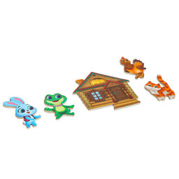 Магниты Любимые сказки - Лесная мастерская фото 6