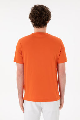 Erkek Regular Fit Bisiklet Yaka Nar _i_e_i Basic Ti__rt Sepette S_rpriz _ndirim - U.s. polo assn фото 6