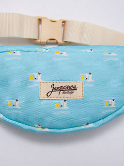 Сумка ЗАПОРОЖЕЦ Letyat Small Waist Bag ZIP MENTOL  фото 7