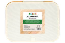 Корзина для белья 40*30*60 см с крышкой, молочная - Elan gallery фото 7