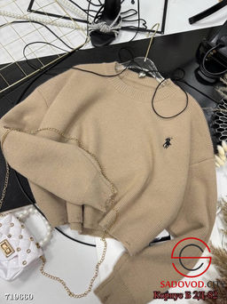 Свитер с рваным эффектом женский - Bruno фото 8