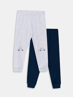 Beli Lastikli Pamuklu Erkek Bebek Pijama Tak?m