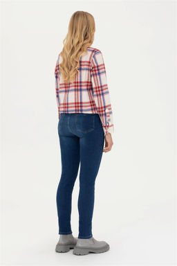 Женские темно-синие джинсовые брюки Неожиданная скидка в корзине - U.s. polo assn фото 4