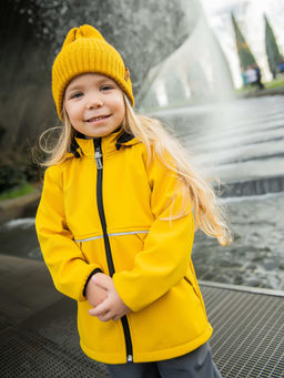 Куртка Softshell демисезонная "Абрикос"