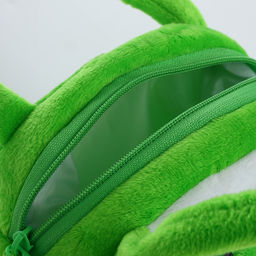 Сумка детская для девочки на молнии «Выбражулька», зелёная