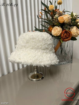 Меховая панама женская