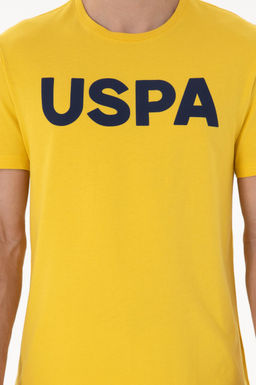 Erkek Regular Fit Bisiklet Yaka Koyu Sar_ Basic Ti__rt Sepette S_rpriz _ndirim - U.s. polo assn фото 6