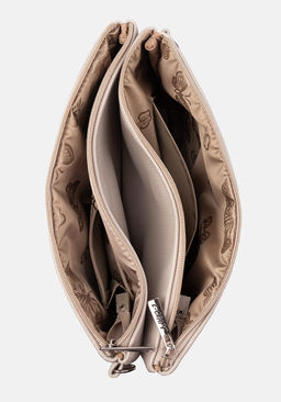 Сумка женская L-Craft светло-бежевая из экокожи  фото 5