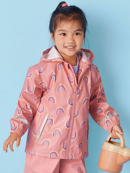 Куртка непромокаемая для девочек LUPILU  фото 7
