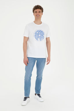 Мужская белая футболка Неожиданная скидка в корзине - U.s. polo assn фото 11