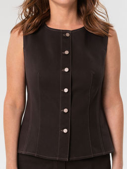 Жилет из хлопка - Stilla фото 5