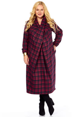 Платье Celentano 5058 красная клетка