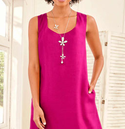 Платье, ярко-розовое - Linea tesini фото 5