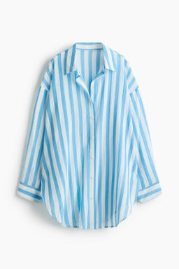 Camisa larga de algod?n - H&m фото 3