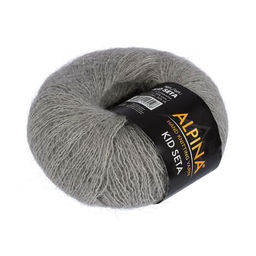 Пряжа ALPINA KID SETA 70% кид мохер, 30% шелк 4 шт. х 25 г 225 м  5 м