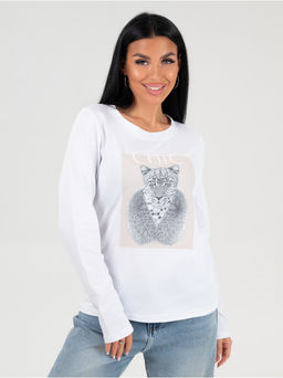 Лонгслив Шик женский белый - София фото 5