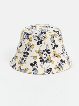 Mickey Mouse Bask?l? Erkek Bebek Bucket ?apka
