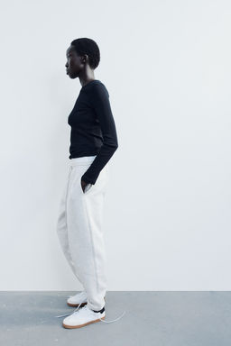 Pantalon de chandal en mezcla de algodon - H&m фото 4