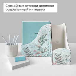 VAL BT-3VP-90 Лотки для бумаг верт., тетрадные, 21*18*9 см, набор 6 шт., BOTANIC, шт - Valiant фото 7