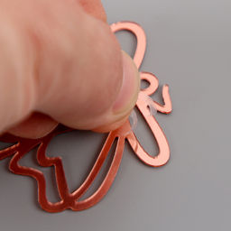 Набор для украшения Бабочки, набор 5 шт, цвет розовое золото - Страна карнавалия фото 5